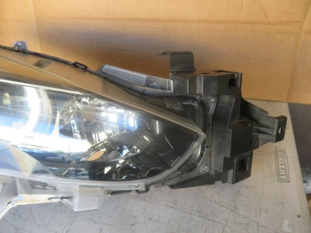 2017-2018 MAZDA3 MAZDA 3 RIGHT PASSENGER SIDE OEM HALOGEN HEADLIGHT FACTORY 109 Foto 3 de 4