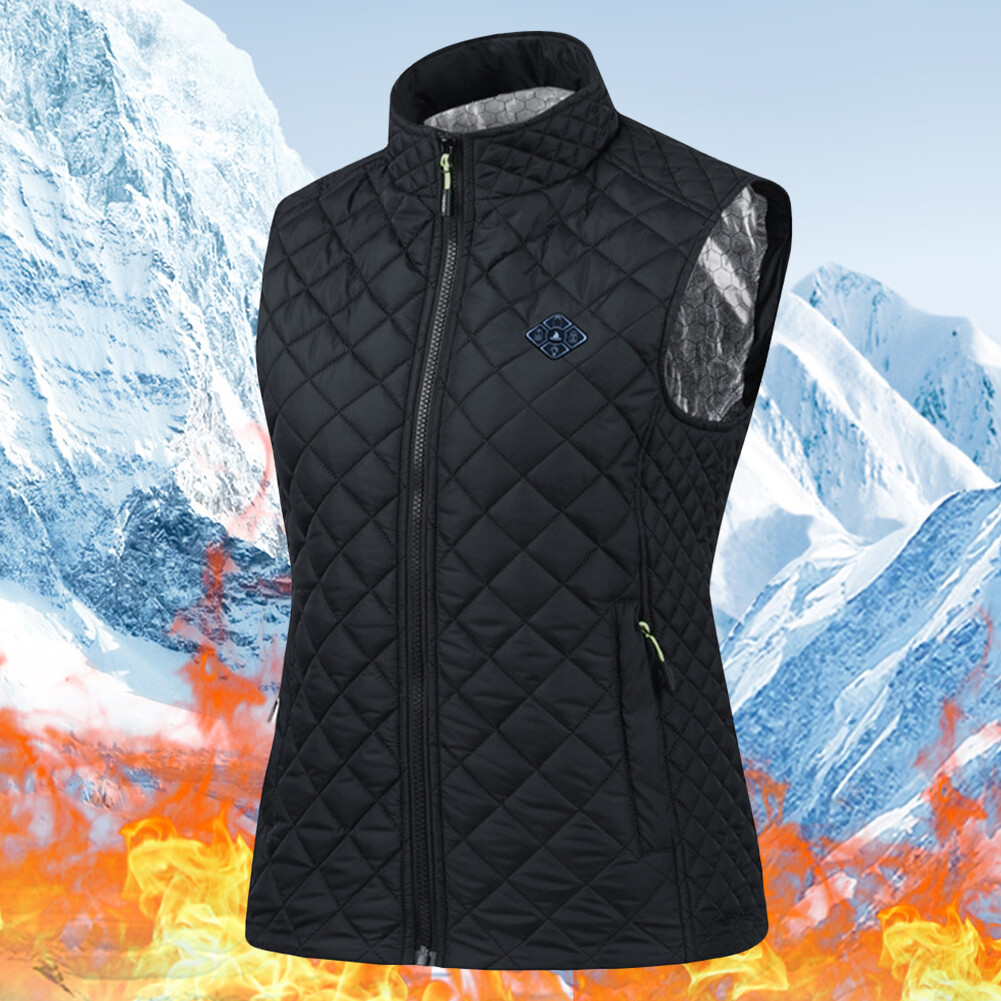 ALTRA Giacche Riscaldate Elettriche Abbigliamento Sportivo Invernale Cappotto Riscaldato 21 Zone Riscaldanti per Donna