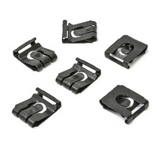 12x Metall Halterung Klemm Klammern für Opel Renault Saab | 20,3 x 16,3