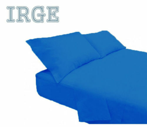 LENZUOLA UNA 1 PIAZZA E MEZZA IN COTONE 100 SET COMPLETO CON ANGOLI LETTO IRGE - Foto 11 di 22