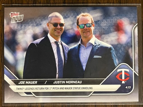 2025 Topps Now 68 Joe Mauer / Justin Morneau