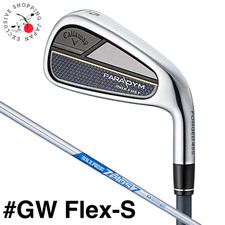 Hierro Callaway Golf PARADYM MAX RÁPIDO #GW N.S.PRO ZELOS 7 varilla de acero flexible S nuevo