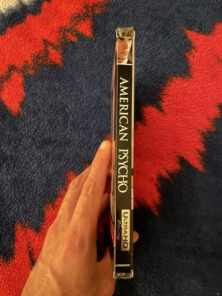 American Psycho 4K (Ultra HD / Blu-ray / Digital) + Rare / OOP Slipcover ~ NEW - Image 4 of 4