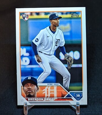 Brendon Davis Flagship Rookie Card RC 2023 Topps Series 2 #494 Detroit Tigers