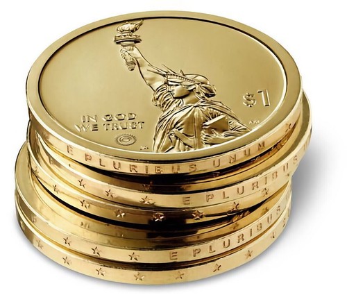 Roll of $25 American Innovation $1 Dollar Coins 2022 D RI Rhode Island UNC NEW - Picture 3 of 4