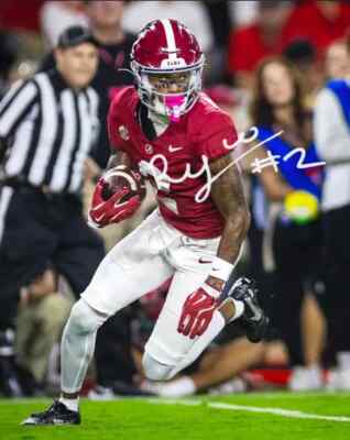 Ryan Williams Auto 8x10 Signed Alabama Crimson Tide Reprint Photo