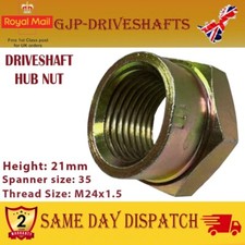 FOR FORD TRANSIT CUSTOM TOURNEO CUSTOM DRIVE SHAFT HUB NUT M24 x 2.0