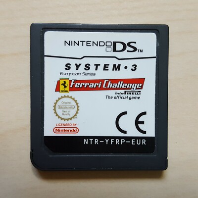 Ferrari Challenge System 3 Spiel Modul Nintendo DS NDS