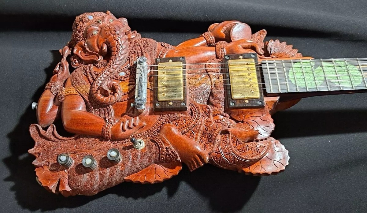 Blueberry Handmade Electric Guitar Ganesh Seymor Duncan Pickups