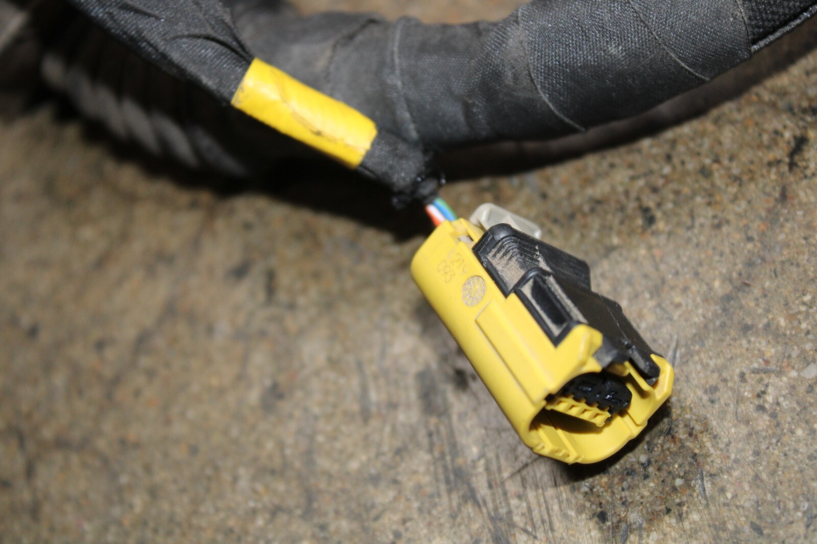 Ferrari F8 Tributo, LH, Left, Body to Door Wire Harness, Section Cut, Used