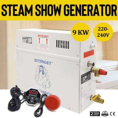 #ad 9KW Steam Generator Home Steam Bath Spa Generator for Suitable 9m³ Space Heating $359.98