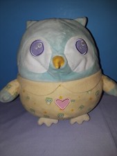 Onaroo OK to Wake Owl w/ Night Light  Music alarm clock toddler plush toy 8"