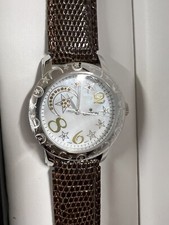 Croton Genuine Leather Quartz Analog Women's Watch BRAND NEW Needs Battery