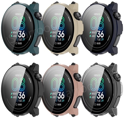 For COROS PACE Pro Smart Watch PC Tempered Screen Protector Bumper Cover Case - Picture 2 of 53