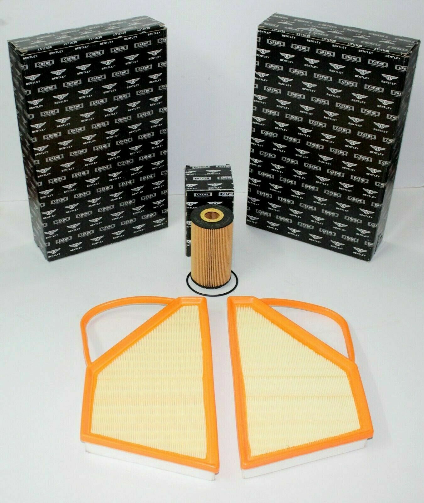 Bentley Continental Gt W12 Service Kit Engine Air Filter & Oil Filter Set