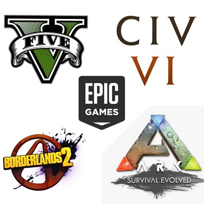 Epic Games Account mit 35 Spielen, z.B. GTA, Civ 6, Borderlands 2 (Wert ~500 )