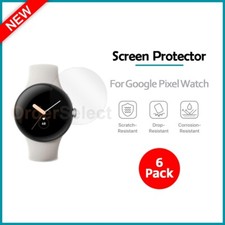 6-Pack LCD Ultra Clear HD Screen Protector for Android Google Pixel Watch