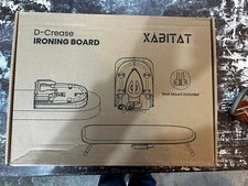 Xabitat Table Top Ironing Board W/ Wall Mount & Iron Holder |Foldable | Portable