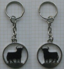 SPANIEN / STIER ............................. Keychain / Schlüsselanhänger (Ka3)