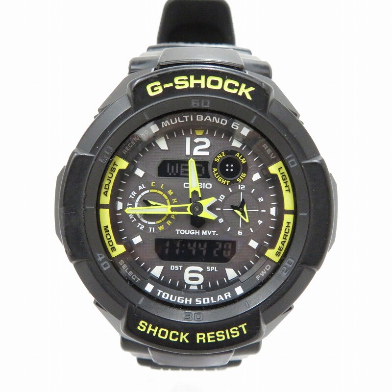 Casio G-Shock Gw-3500B-1A Gravity Master Sky Cockpit Radio Solar