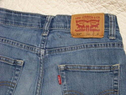Boys Levi's 514 Jeans - Size 14 Reg (27 x 29) - Picture 9 of 9