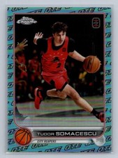 Tudor Somacescu 2022-23 Topps Chrome Overtime Elite Aqua OTE #98