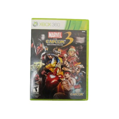 Marvel vs. Capcom 3: Fate of Two Worlds (Microsoft Xbox 360, 2011) Complete CIB