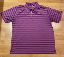 Champions Tour Mens Purple Golf Shirt Polo Size XL Comfy  Lightweight