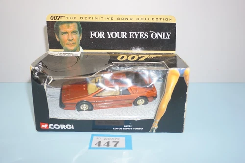 CORGI TOYS 04701 JAMES BOND - 6 LOTUS ESPRIT TURBO DE SOLO PARA TUS OJOS