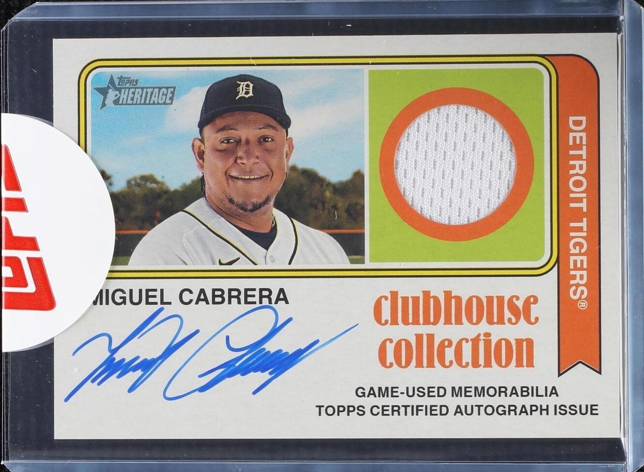 2023 Topps Heritage High Number - Clubhouse Collection Autograph Relics ...