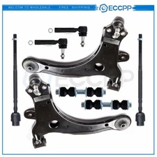 Fits Chevy Impala & Pontiac Grand Prix 8x Front Lower Control Arms Tie Rods Kit