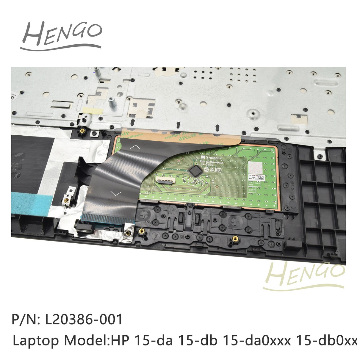 New For HP 15-da 15-db 15-da0xxx 15-db0xxx Gray Palmrest