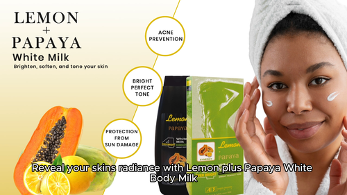 Lemon 4Ever Bright + Papaya White Body Milk | 400ml - Video 1 of 1