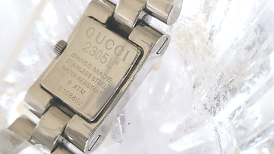 GUCCI  2305L  グッチ  シルバー クオーツ レディース 時計  腕 GUCCI 2305L グッチ シルバー クオーツ レディース 時計 腕 【公式通販】