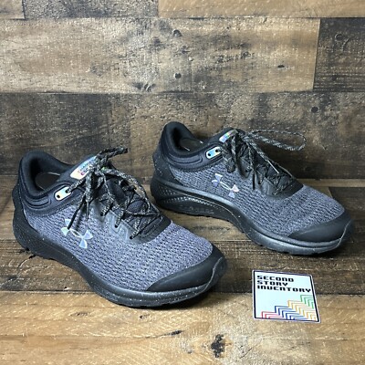 Under Armour Womens Charged Escape 3021966-003 Black Running Shoes  Sneaker