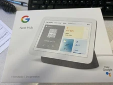 Nest Hub 7Smart Display with Google Assistant (2nd Gen) - Charcoal