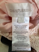 Formal, David’s Bridal girl long dress.