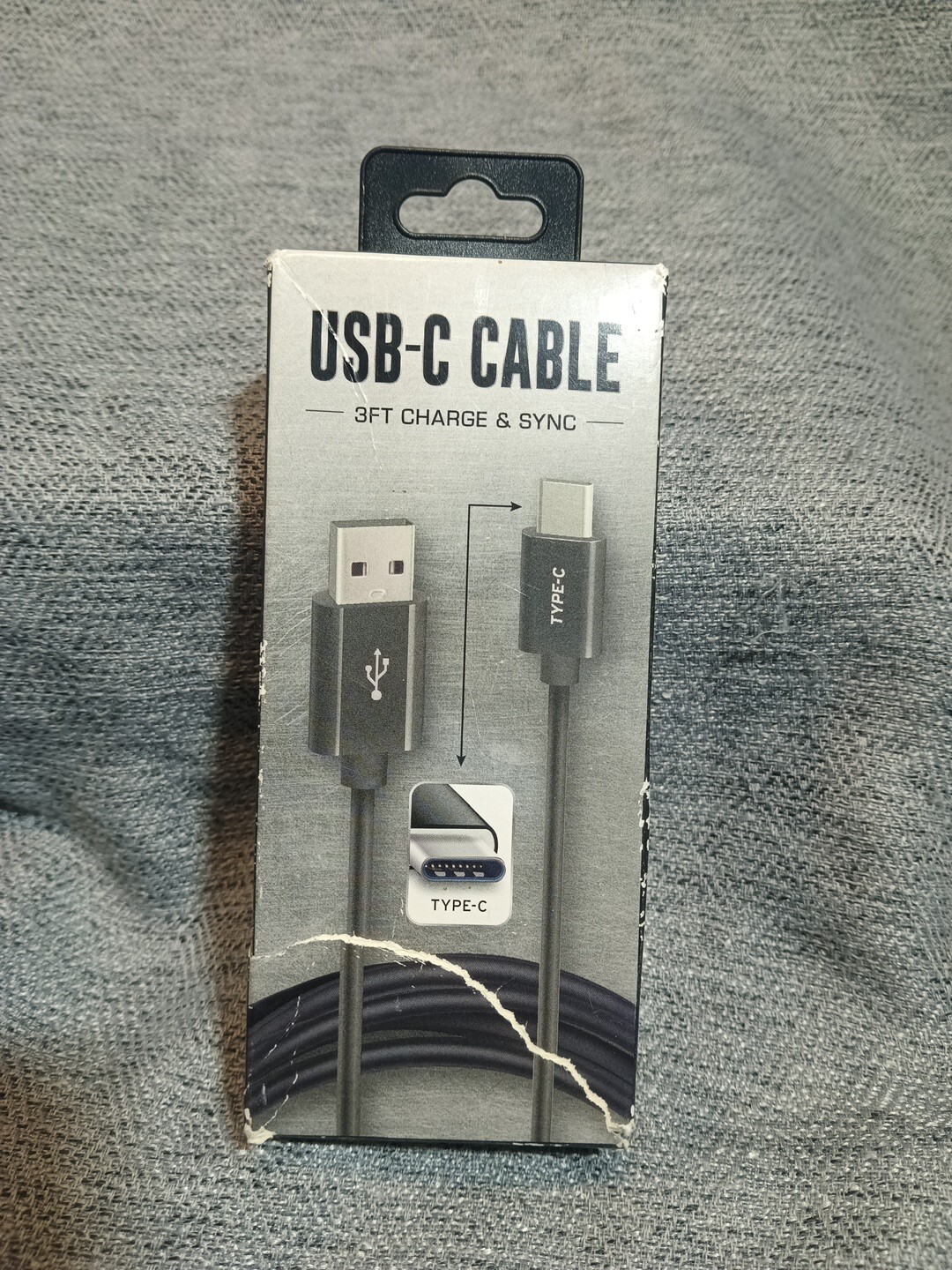 3ft USB-C Cable Fast Charging & Data Sync-image