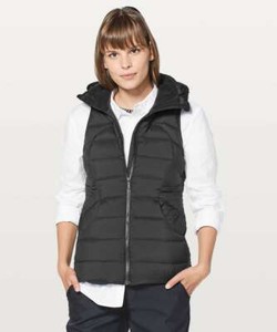 black lululemon vest