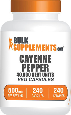 .Com Cayenne Pepper Capsules - Cayenne Pepper 40000 HU, Capsaicin Supplements, C