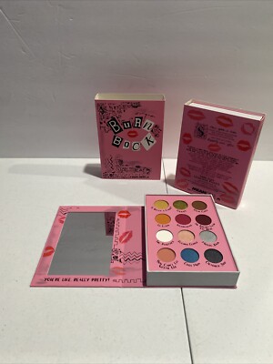 X2 Storybook Cosmetics Mean Girls BURN BOOK Eye Shadow Palette 12 Colors NIB