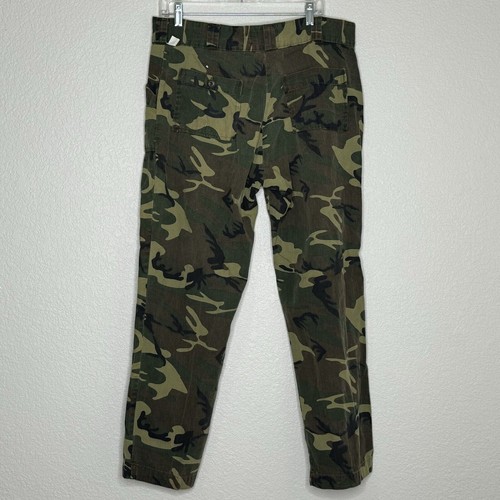 Vintage Game Winner Jacket Sz Large & Pants Sz Large Woodland Camo Hunting - Picture 14 of 16