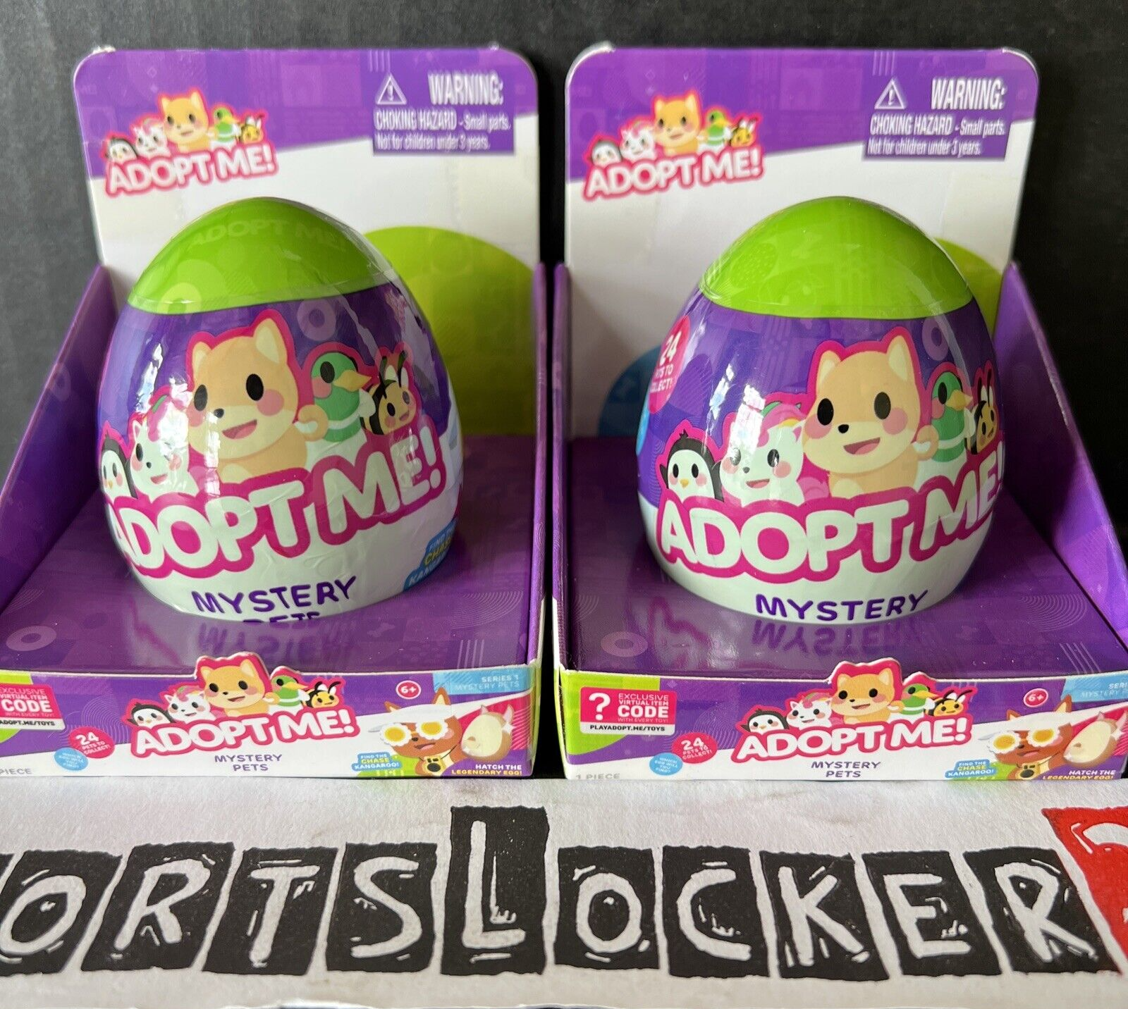 Adopt Me Mystery Pets Eggs 2023 Roblox w Virtual Item Code Lot of