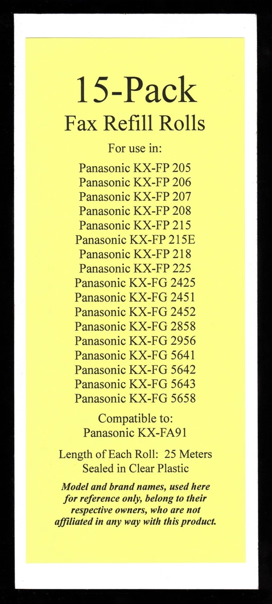 Repuesto Para Fax Panasonic Kx-fa135 Con 100m - Foto 2