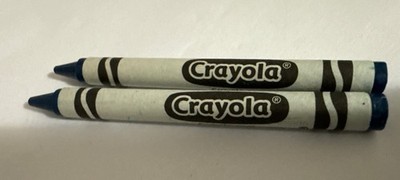 Blue-Green Crayola Crayon Binney & Smith Vintage Retired Discontinued RARE Color