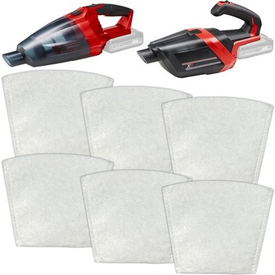 Staubsaugerfilter Ersatzbeutel für Einhell Power X-changeTE-VC 18 Li-Solo & T...