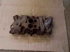 Intake Manifold Chevy Small Block 14007380 Gm Quadrajet Cast Iron Used Intake Manifold Chevy Small Block 14007380 Gm Quadrajet Cast Iron Used