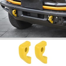 JWWY Front Bumper Tow Hook Covers Tow Trailer Hitch Receiver Cover Towing Hitch