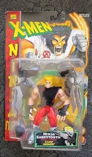 X-Men Ninja Force Sabretooth Action Figure 1996 Vintage Toy Biz NEW