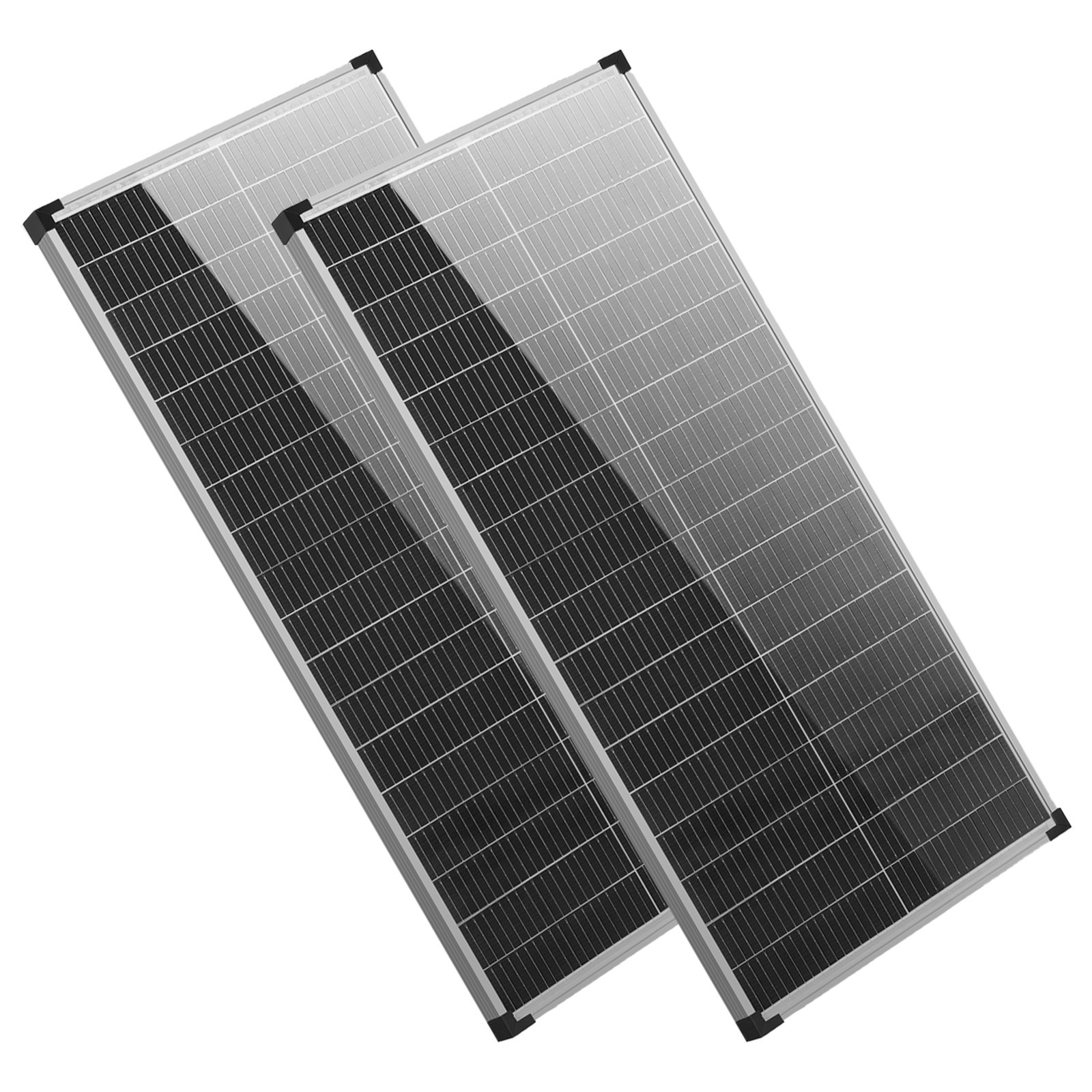 100W 200W 400W Watt 18V/36V Solar Panel N-Type 18BB 25% PV Home RV power charge